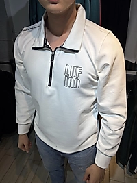 ZEROWEAR - LUFİAN YARIM FERMUARLI PREMİUM KALİTE SWEAT