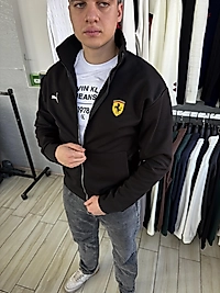 ZEROWEAR - PUMA DOUBLE FACE PİKE KUMAŞ KABARTMA BASKILI PREMİUM KALİTE CEKET