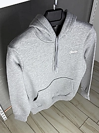 ZEROWEAR - PULLBEAR KAPÜŞONLU 3 İPLİK ŞARDONLU PREMİUM KALİTE SWEAT