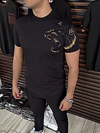 ZEROWEAR - PHİLİPP PLEİN PREMİUM KALİTE NAKIŞ İŞLEMELİ T- SHIRT
