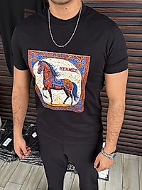 ZEROWEAR - HERMES BASKILI PREMİUM KALİTE T- SHIRT