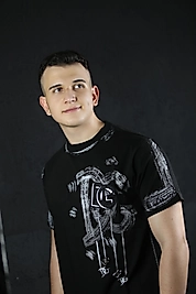 Dolce Gabbana DG detaylı erkek t-shirt